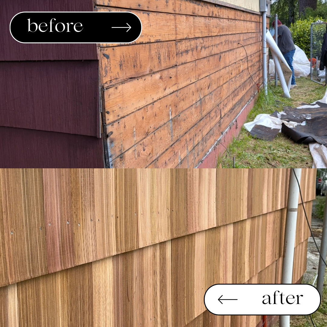 Siding work example 13